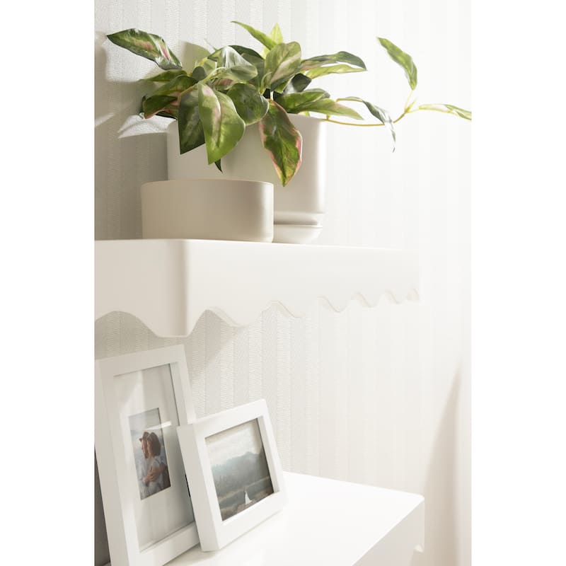 Kate and Laurel Maida Wood Floating Shelves