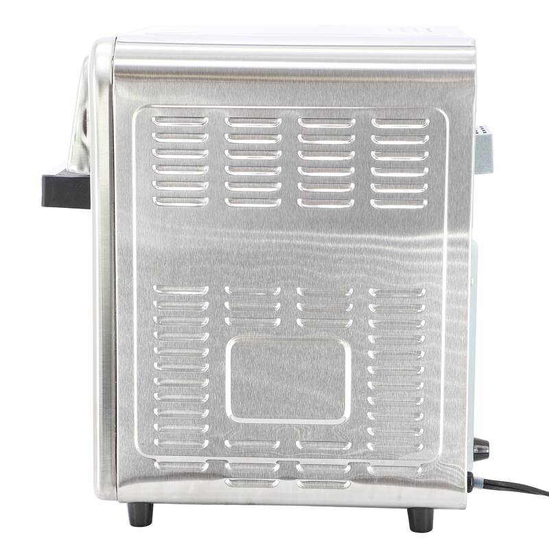Stainless Steel 21.13 Quart Digital Display Electric 8 Preset Air Fryer/Counter Top Oven