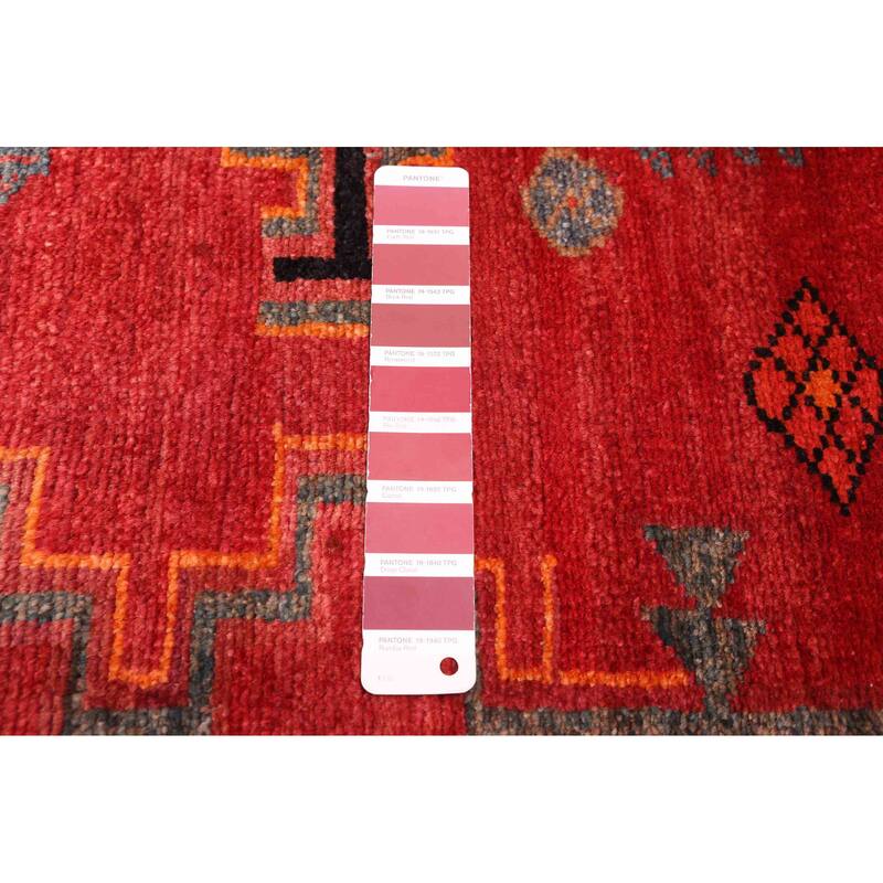 ECARPETGALLERY Hand-knotted Konya Anatolian Red Wool Rug - 4'4 x 7'5