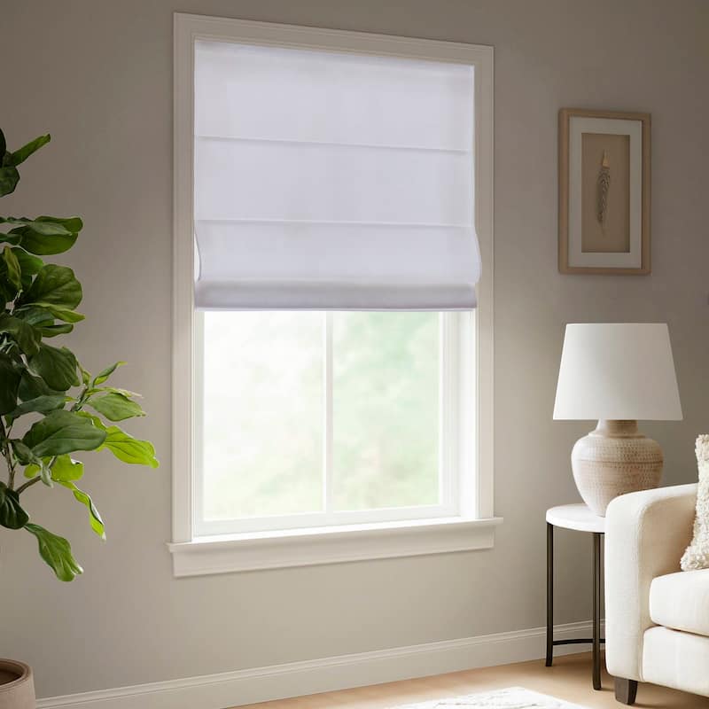 Madison Park Galen Matte Cordless Roman Blind Galen Matte fabric