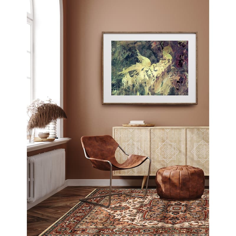 ECARPETGALLERY Hand-knotted Jules Sultane Ivory Wool Rug - 7'8 x 9'9