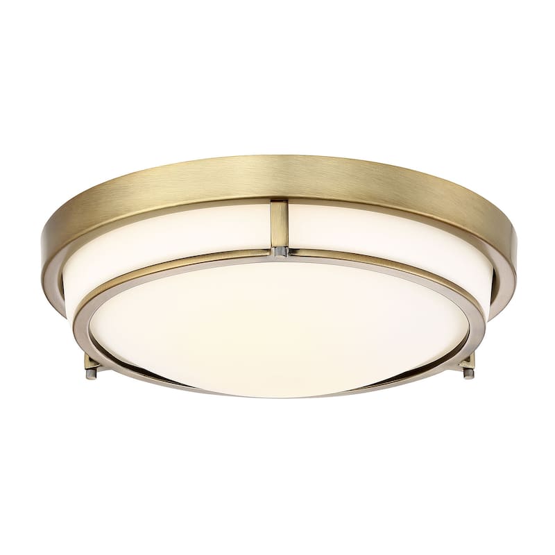 Meridian M60019 2 Light 13" Wide Flush Mount Bowl Ceiling Fixture