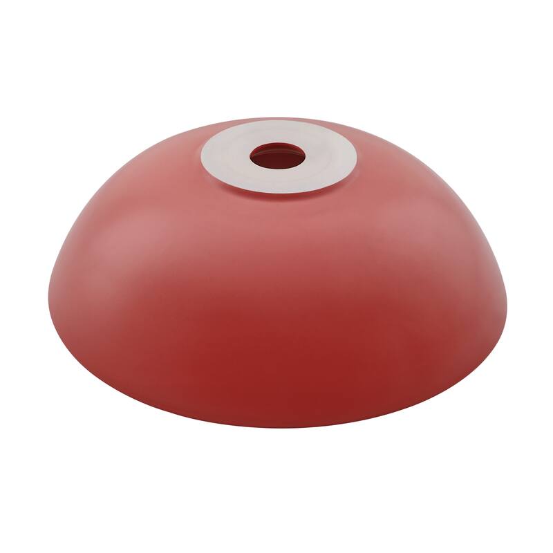 Chaux 16 Ceramic Sink In Matte Red - 15.65" x 15.65" 5.3"