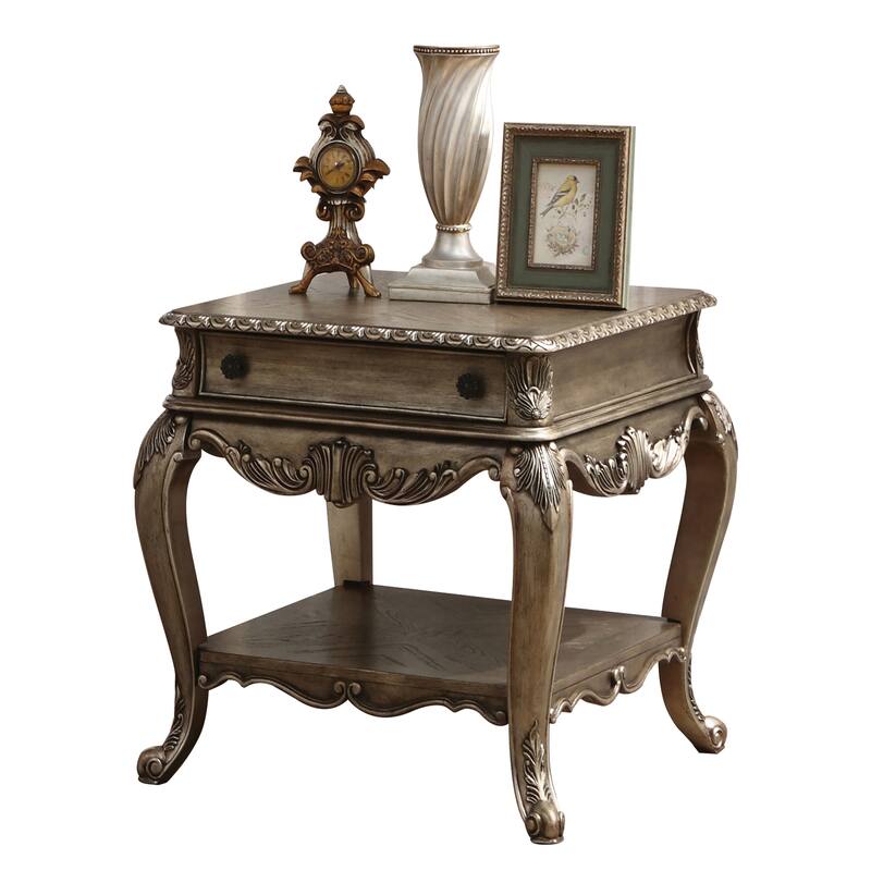 Liam Vintage Oak Rectangular End Table