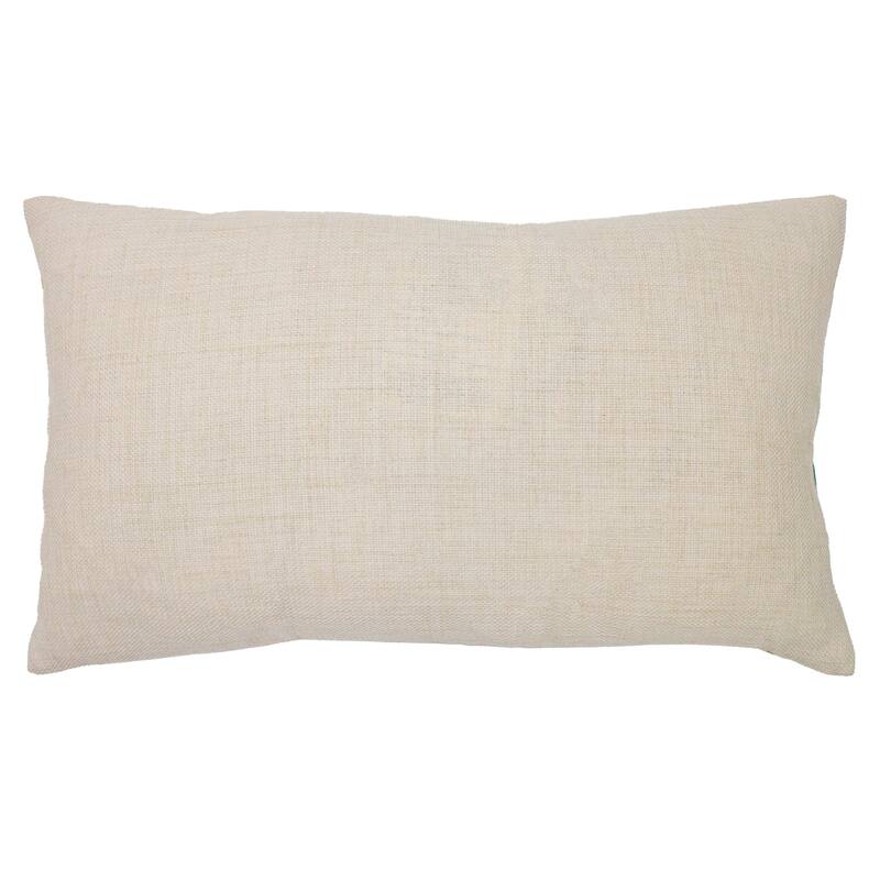 Jiti Indoor Jade Tropical Floral Patterned Cotton Decorative Rectangle Lumbar Pillows Cushion for Sofa Chair 12 x 20