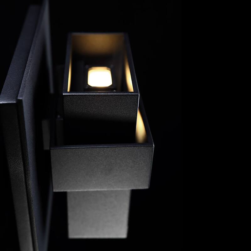 Pandora 7in LED Indoor or Outdoor Wall Light 3000K