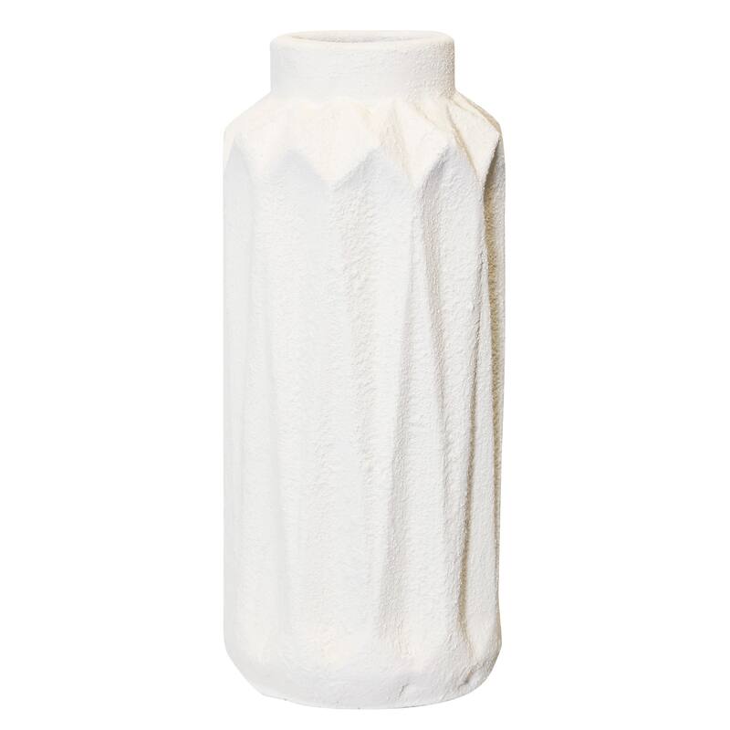 Harp & Finial Acosta - Ceramic Vase - Matte Cream - Large