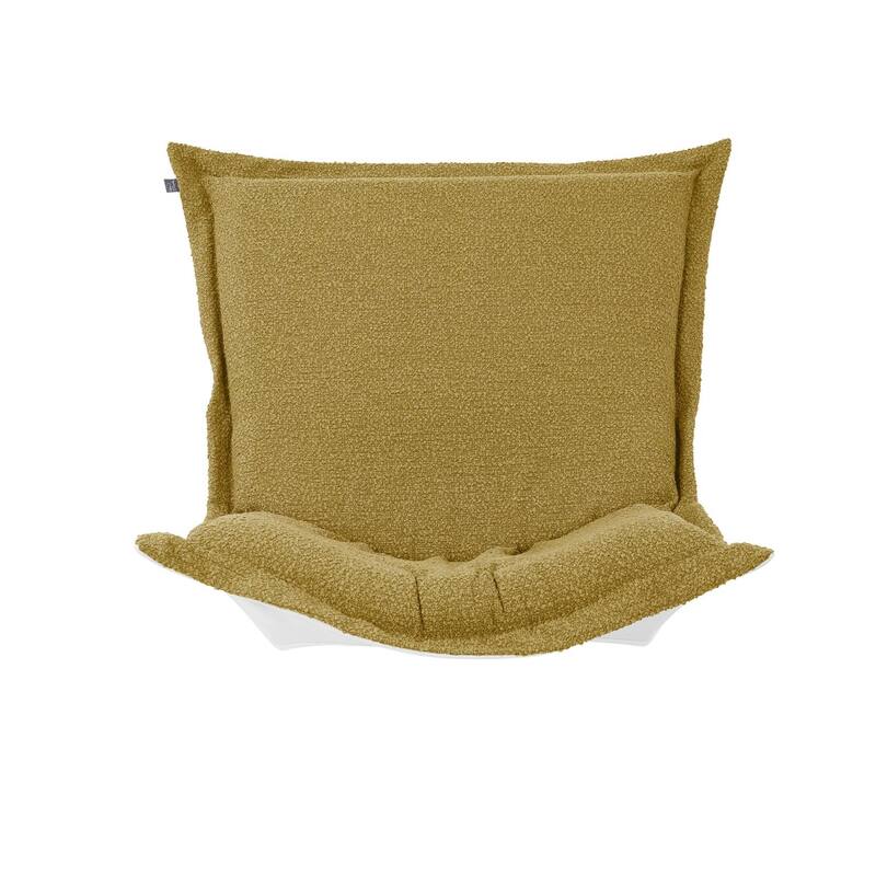 Allan Andrews Indoor/Outdoor Scroll Puff Chair Cover & Cushion Only, Alicante Collection