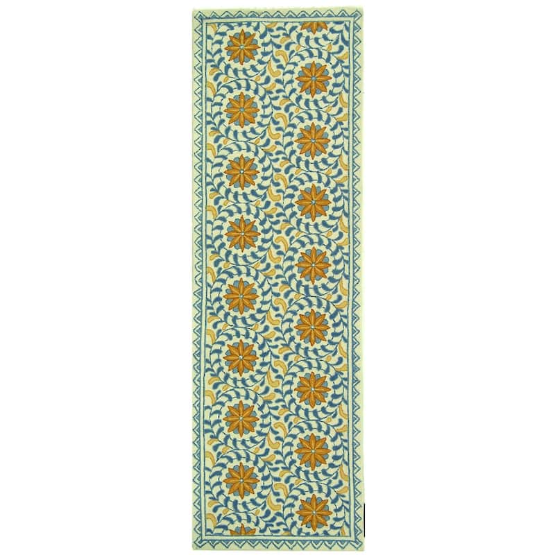SAFAVIEH Handmade Chelsea Vermont French Country Wool Rug