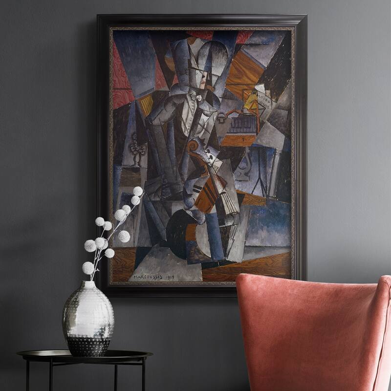 The Musician Premium Framed Canvas- Ready to Hang
