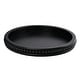 preview thumbnail 29 of 34, Round Decorative Wood Tray 1-Tier - Black