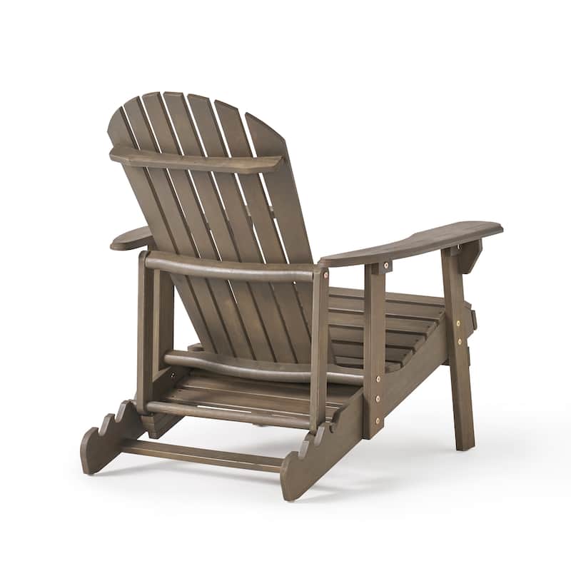Hayle Reclining Wood Adirondack Chair (Set of 2) by Christopher Knight Home
