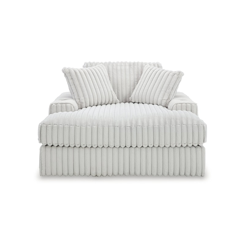 Signature Design by Ashley Stupendous Alloy Oversized Chaise - 64" W x 68" D x 41" H
