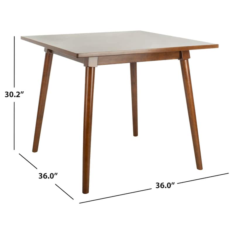 SAFAVIEH Marlisa Square Dining Table - 36" x 36" x 30.3" - 36Wx36Dx30H