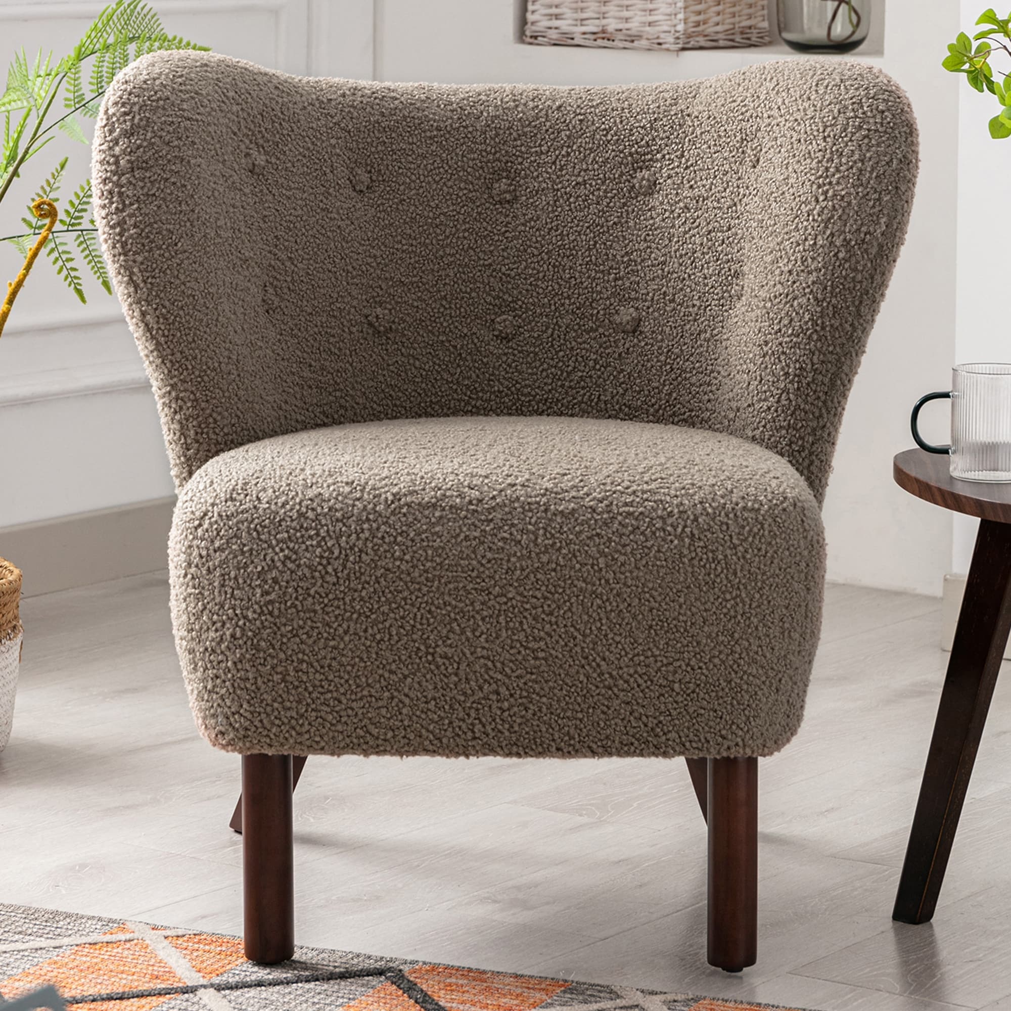 Sheepskin chair zara sales