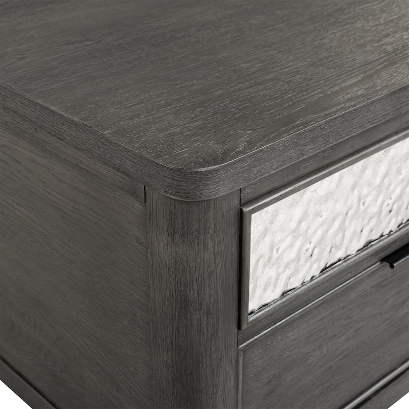 Furniture of America Piez Modern Ash Grey Wood Lift-Top Storage Coffee Table with Casters