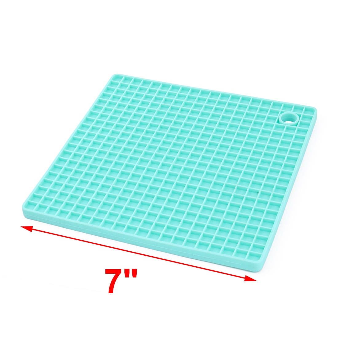 Silicone Nonslip Heat Resistant Bowl Plate Mat Table Protector Placemat  Cyan - Bed Bath & Beyond - 17577052
