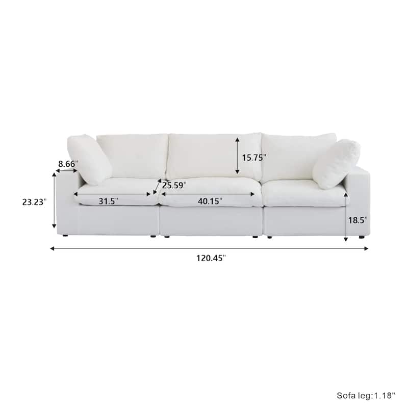 Modular Sectional Sofas for Living Room, Convertible Sofa Couch