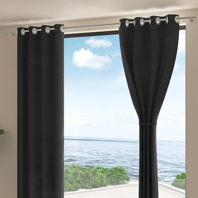 Corvus Gambia Sunbrella Outdoor Window Curtain (1 Panel)