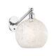 Option White Mouchette / Polished Chrome