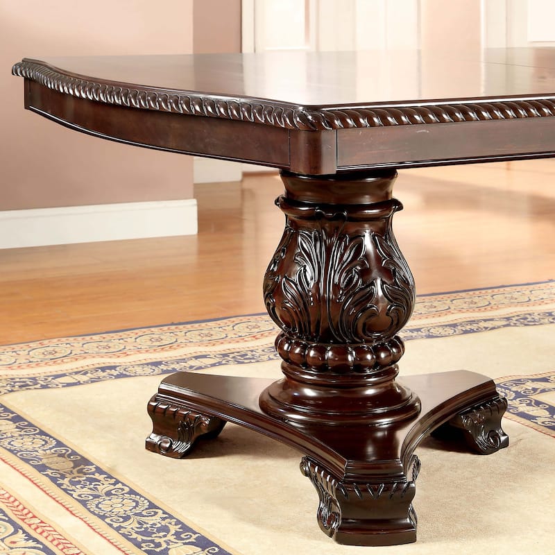 Kova Traditional Cherry Wood 7-Piece Dining Set by Furniture of America