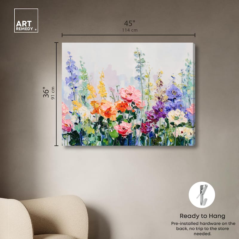 Summer Abundance II Canvas by Art Remedy, Gallery Wrapped