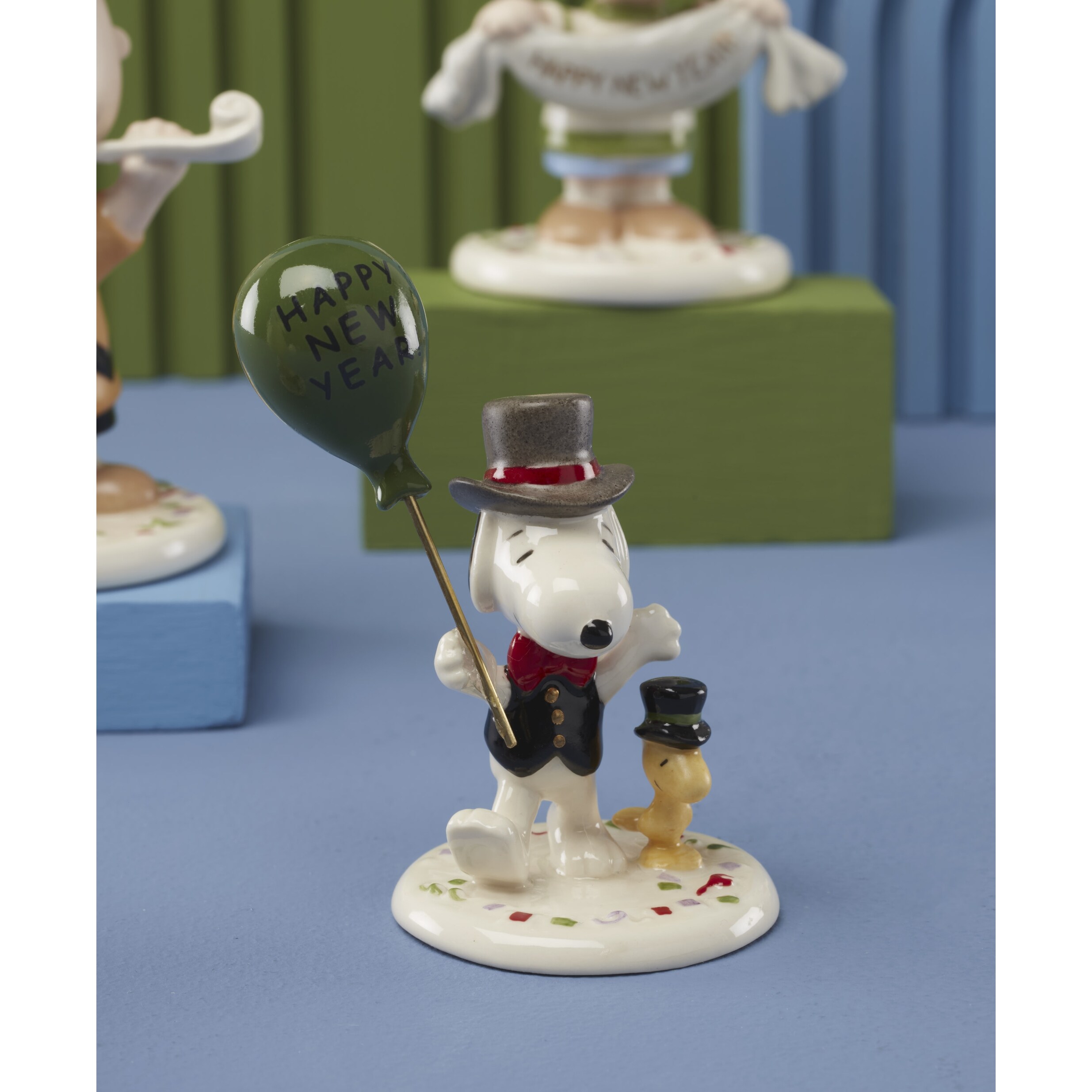 Lenox PEANUTS 5-piece Happy New Year 5-piece Figurine Set by Lenox
