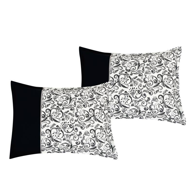 Shatex Protima 9PC Bedding Comforter Set All-season Reversible Bed in a Bag