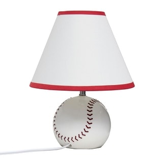 Simple Designs Athletic Sports Baseball Base Ceramic Bedside Table Desk ...