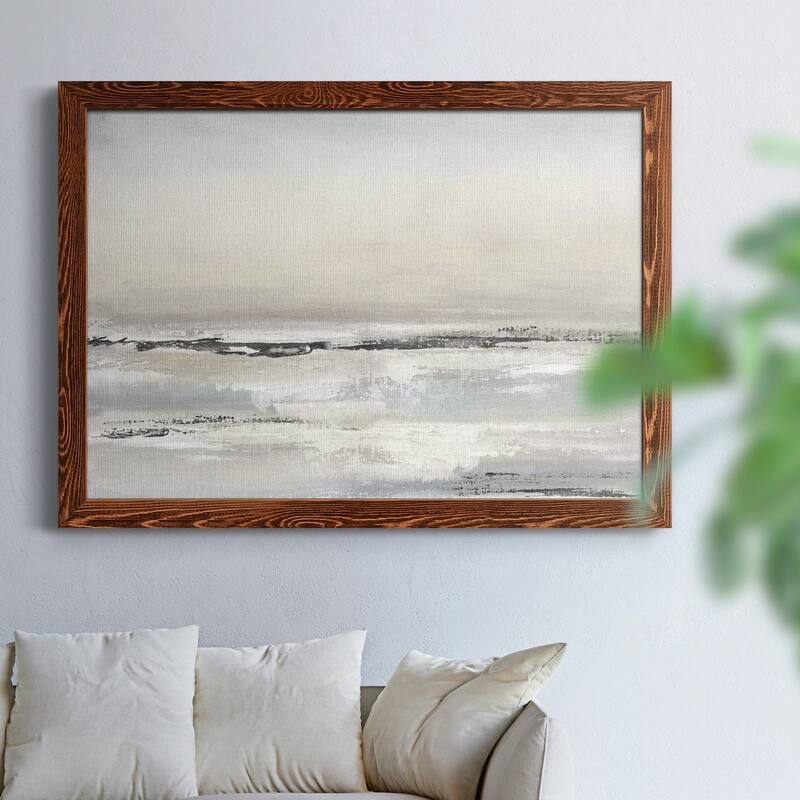 Distant Fog-Premium Framed Canvas - Ready to Hang