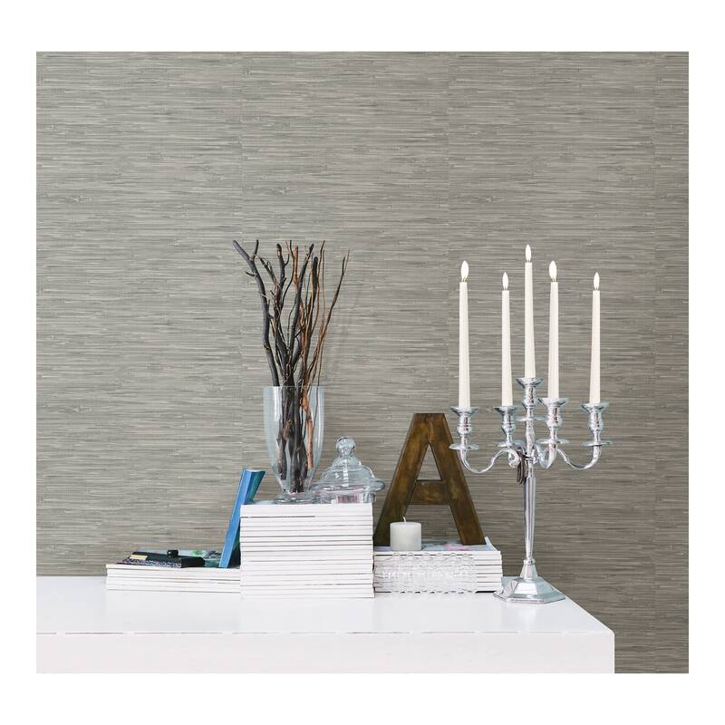 NuWallpaper Tibetan Grasscloth Peel & Stick Wallpaper - 216in x 20.5in x 0.025in