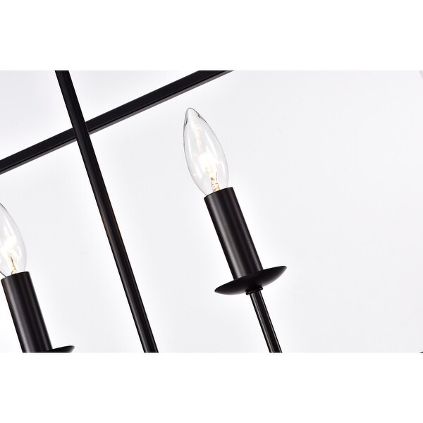 Alana 6 light pendant black 2025