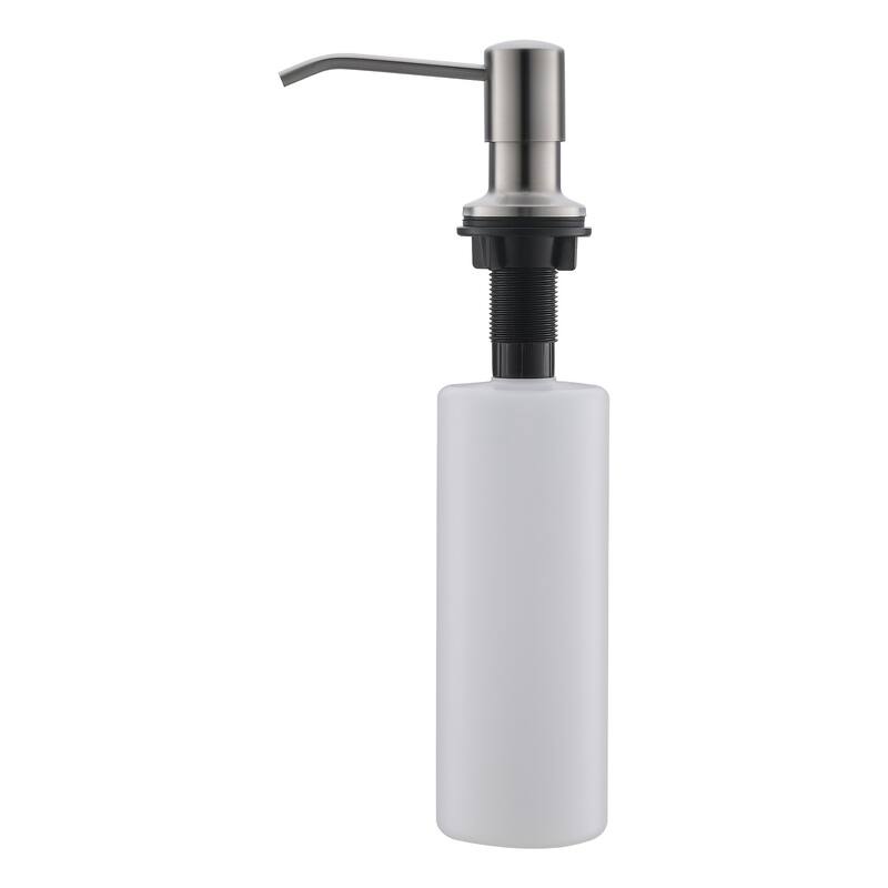 Modern Stainless Steel Kitchen Soap Dispenser - Brushed Nickle