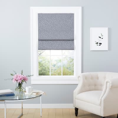 ATI Home Bolan Botanical Total Blackout Roman Shade