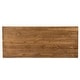preview thumbnail 8 of 22, 7' x 40" Rectangular Antique Rustic Solid Pine Folding Dining Table