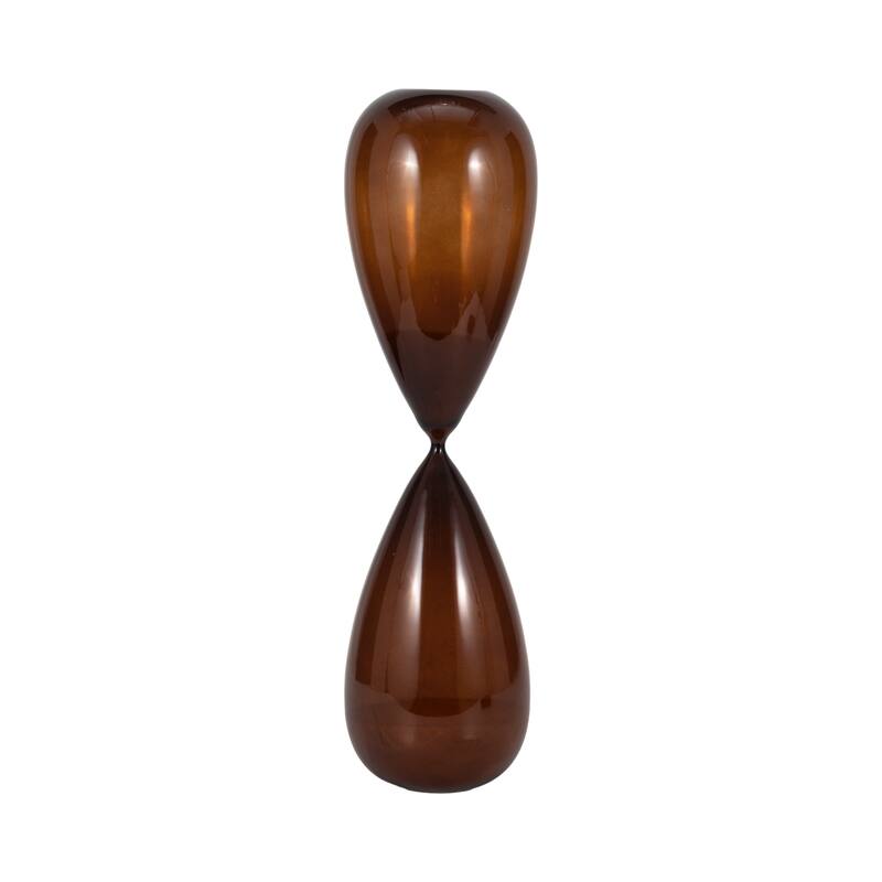 Contemporary Hourglass Sculpture for Home Decor - Stylish Decorative Object