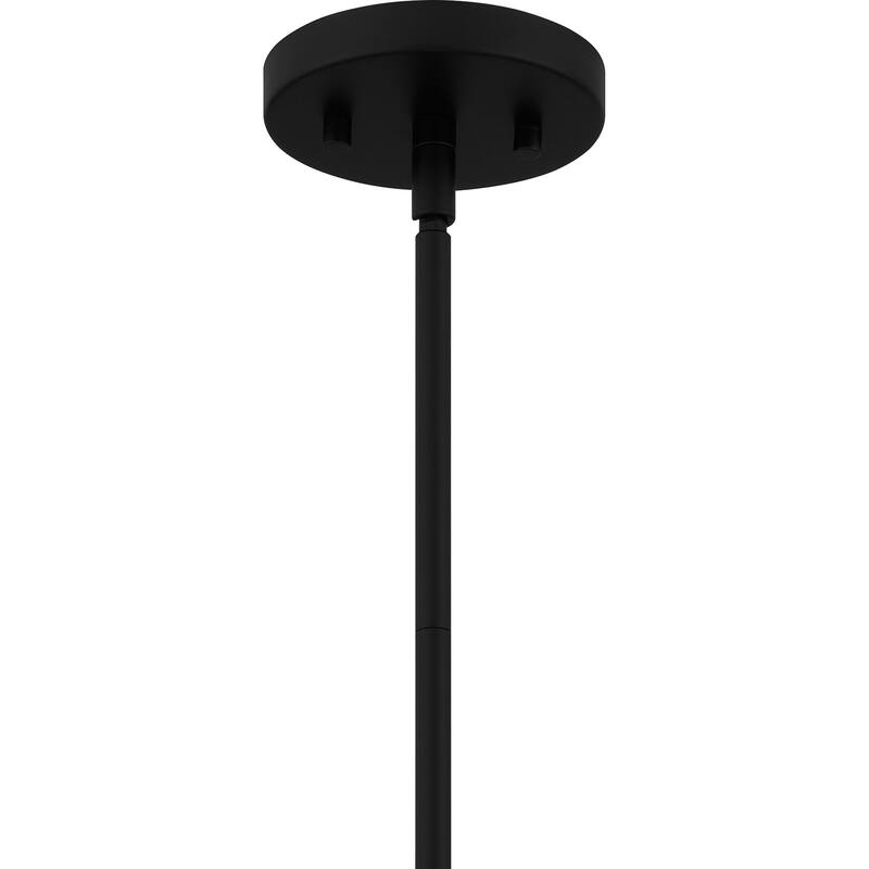 Driscoll 1-Light Matte Black Pendant Light
