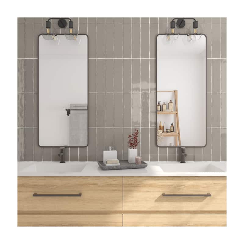 TileHQ 3" x 12" Ceramic Wall Tile in Glossy Pebble Shore (48 PC per Carton) (12.00 SQFT per Carton)