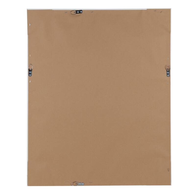 DesignOvation Bosc Framed Gray Linen Fabric Pinboard