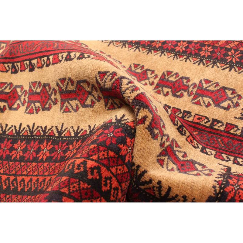 ECARPETGALLERY Hand-knotted Teimani Tan Wool Rug - 2'9 x 4'2