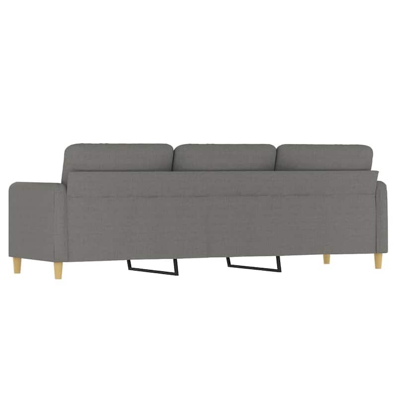 vidaXL Sofa Chair Living Room Accent Upholstered Chair with Armrest Fabric