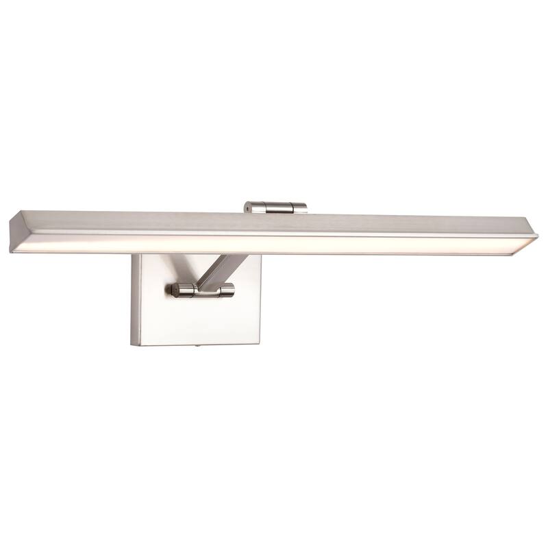 Hazel 2 Foot LED Picture Light 3 CCT Selectable Brushed Nickel Finish Acrylic Lens - Brushed Nickel