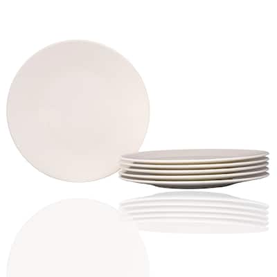 Extreme White Round Salad Plate 8.25" Set /6
