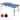 Mid-Size Foldable Tennis Table with Net