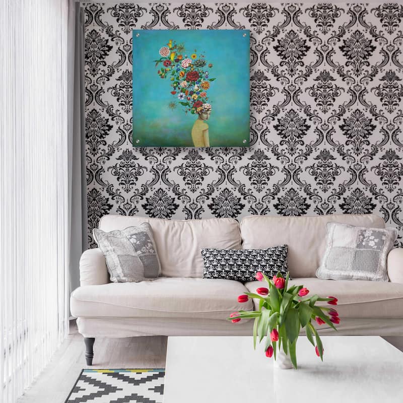 Epic Art 'A Mindful Garden' by Duy Huynh, Acrylic Glass Wall Art