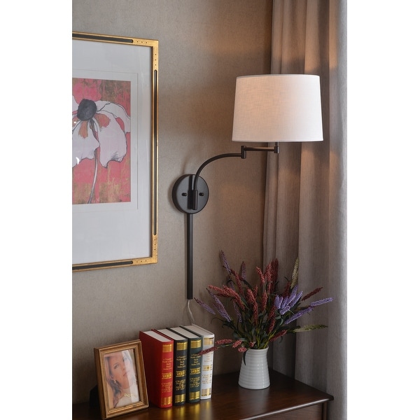Oil rubbed bronze swing arm wall lamp cheap