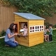 preview thumbnail 3 of 9, KidKraft Modern Outdoor Wooden Playhouse