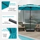 preview thumbnail 60 of 68, Costway 10 ft 3-tier Vented Patio Umbrella Large Market Table Umbrella