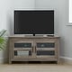 preview thumbnail 1 of 7, Middlebrook Bow Valley 44-inch Corner TV Stand Grey Wash