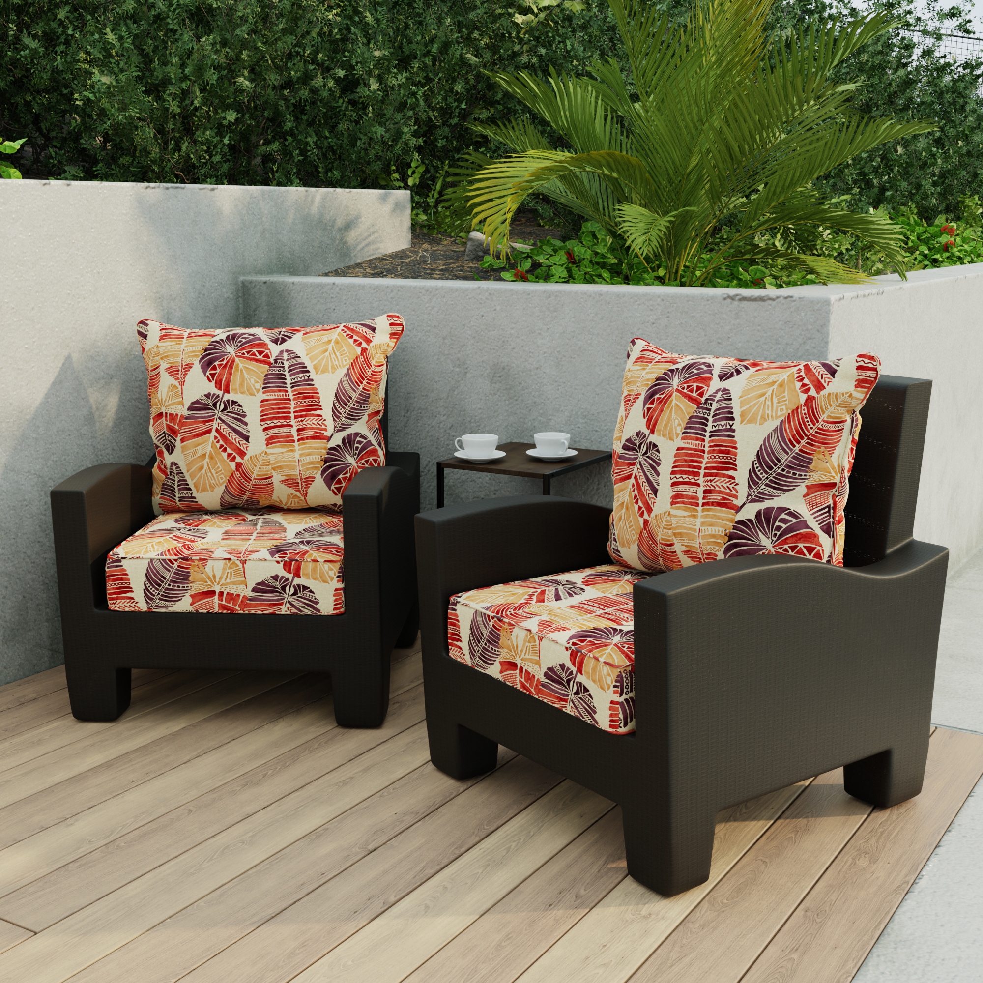 Coral coast lakeside hinged hotsell outdoor deep seating cushion